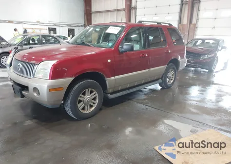 2004 Mercury Mountaineer из США, поврежденный, VIN 4M2DU86E44UJ22697